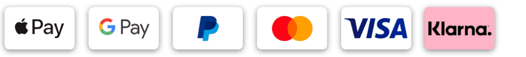 Auflistung der Logos der Zahlungsmethoden