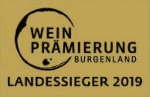 Abzeichen Weinprämierung Burgenland Landessieger 2019
